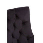Black Velvet Dining Chair