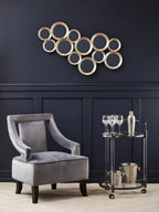 Grey Velvet Chair