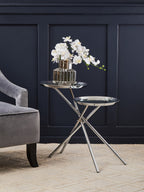 Grey Velvet Chair