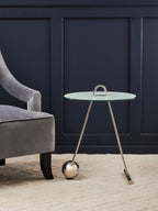 Grey Velvet Chair