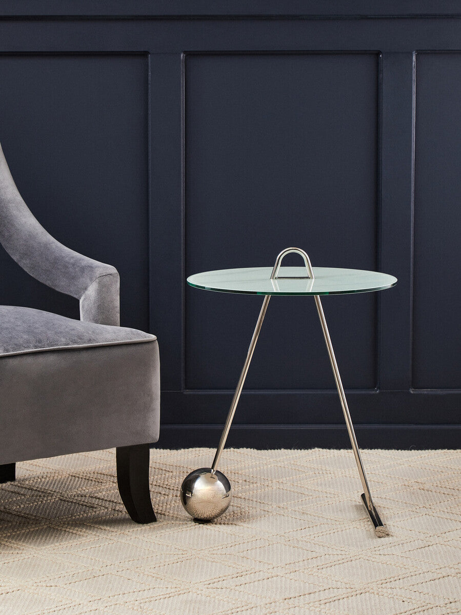 Grey Velvet Chair