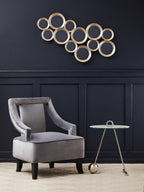 Grey Velvet Chair