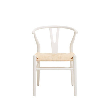 Wishbone Antique White Chair