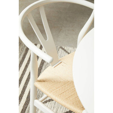 Wishbone Antique White Chair