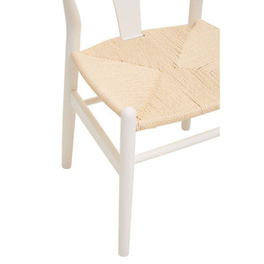 Wishbone Antique White Chair