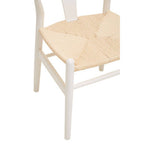 Wishbone Antique White Chair