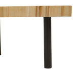 Teak Wood Mosaic Square Coffee Table