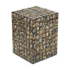 Square Mother of Pearl Side Table
