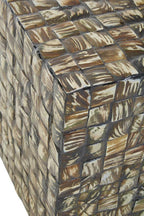 Square Mother of Pearl Side Table