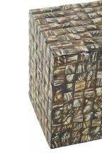 Square Mother of Pearl Side Table