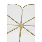 Mirrored Top Petal Design Coffee Table