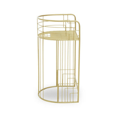 Gold Finish Bar Chair