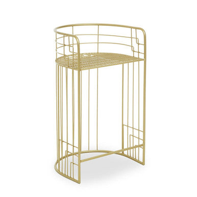 Gold Finish Bar Chair