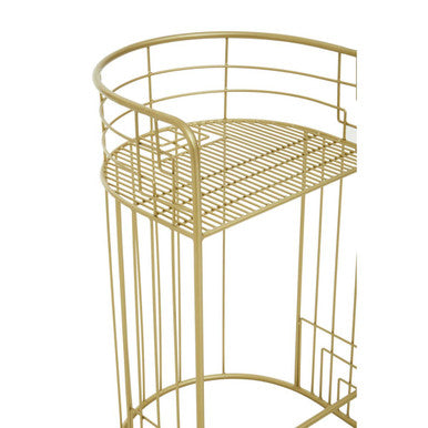 Gold Finish Bar Chair
