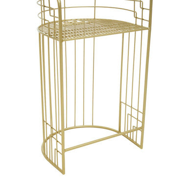 Gold Finish Bar Chair