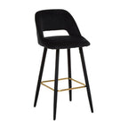Bar Chair with Low Back and Cutout