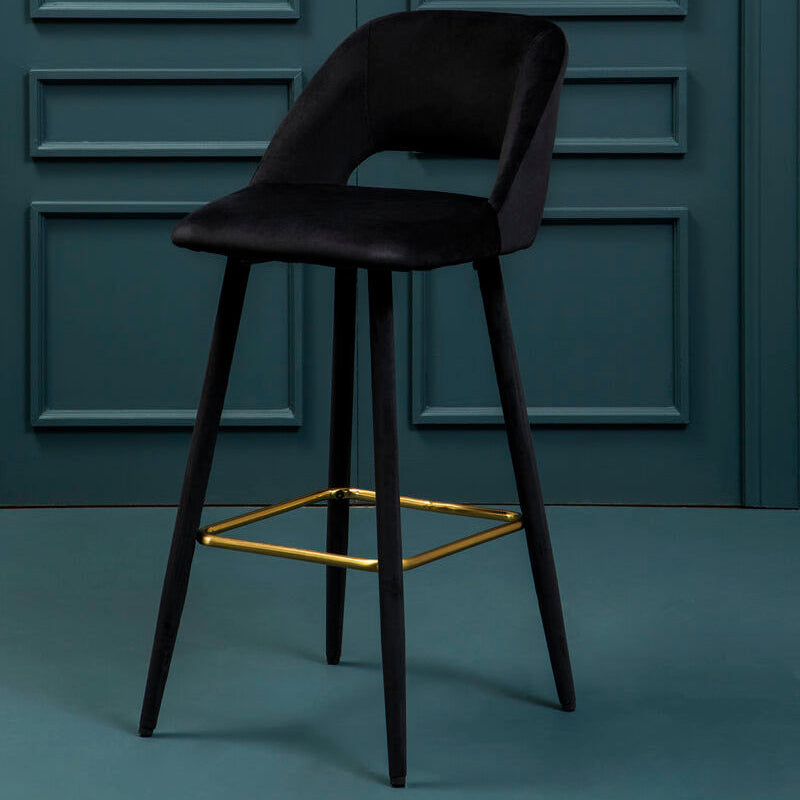 Bar Chair with Low Back and Cutout