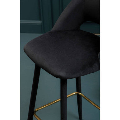 Bar Chair with Low Back and Cutout