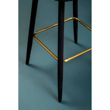 Bar Chair with Low Back and Cutout