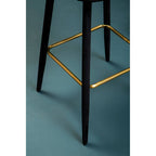 Bar Chair with Low Back and Cutout
