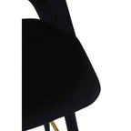 Bar Chair with Low Back and Cutout