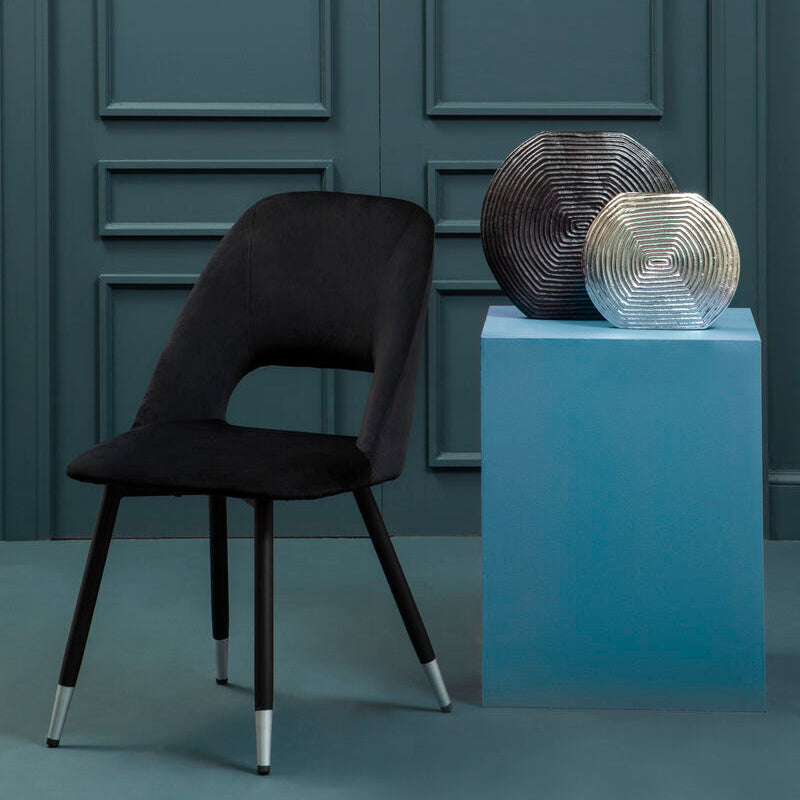Dining Chair with Cutout Back
