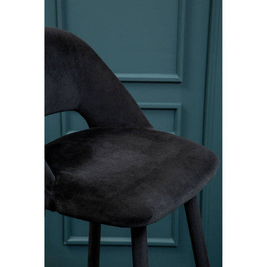 Dining Chair with Cutout Back
