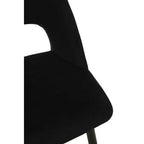 Dining Chair with Cutout Back