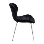 Dining Chair with Silver Legs