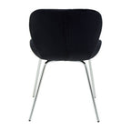 Dining Chair with Silver Legs