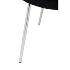 Dining Chair with Silver Legs