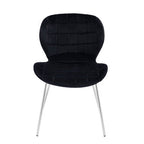 Dining Chair with Silver Legs