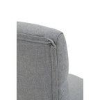 Grey Fabric Office Chair 90-99cm with Chrome Swivel Base