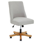 Natural Fabric Home Office Chair