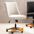 Natural Fabric Home Office Chair