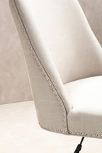 Natural Fabric Home Office Chair