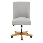Natural Fabric Home Office Chair
