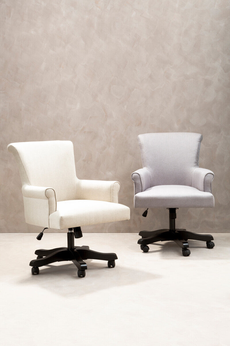 Grey Fabric Home Office Chair