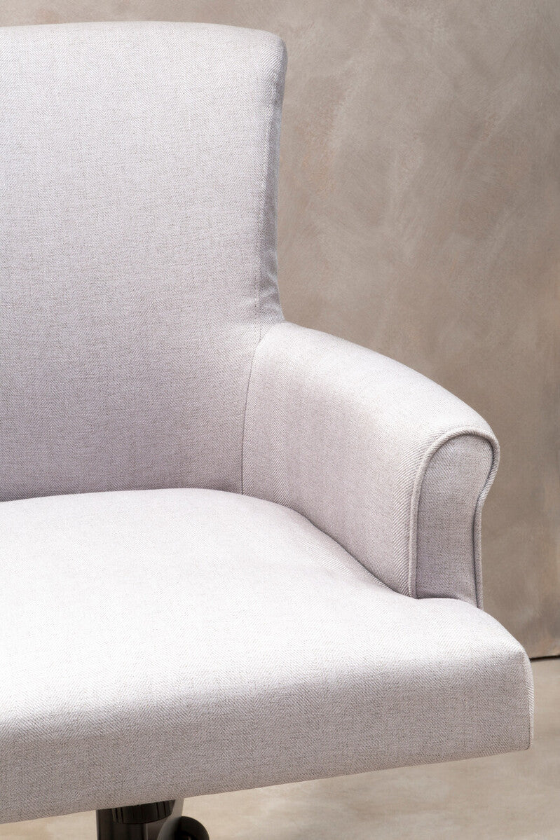 Grey Fabric Home Office Chair