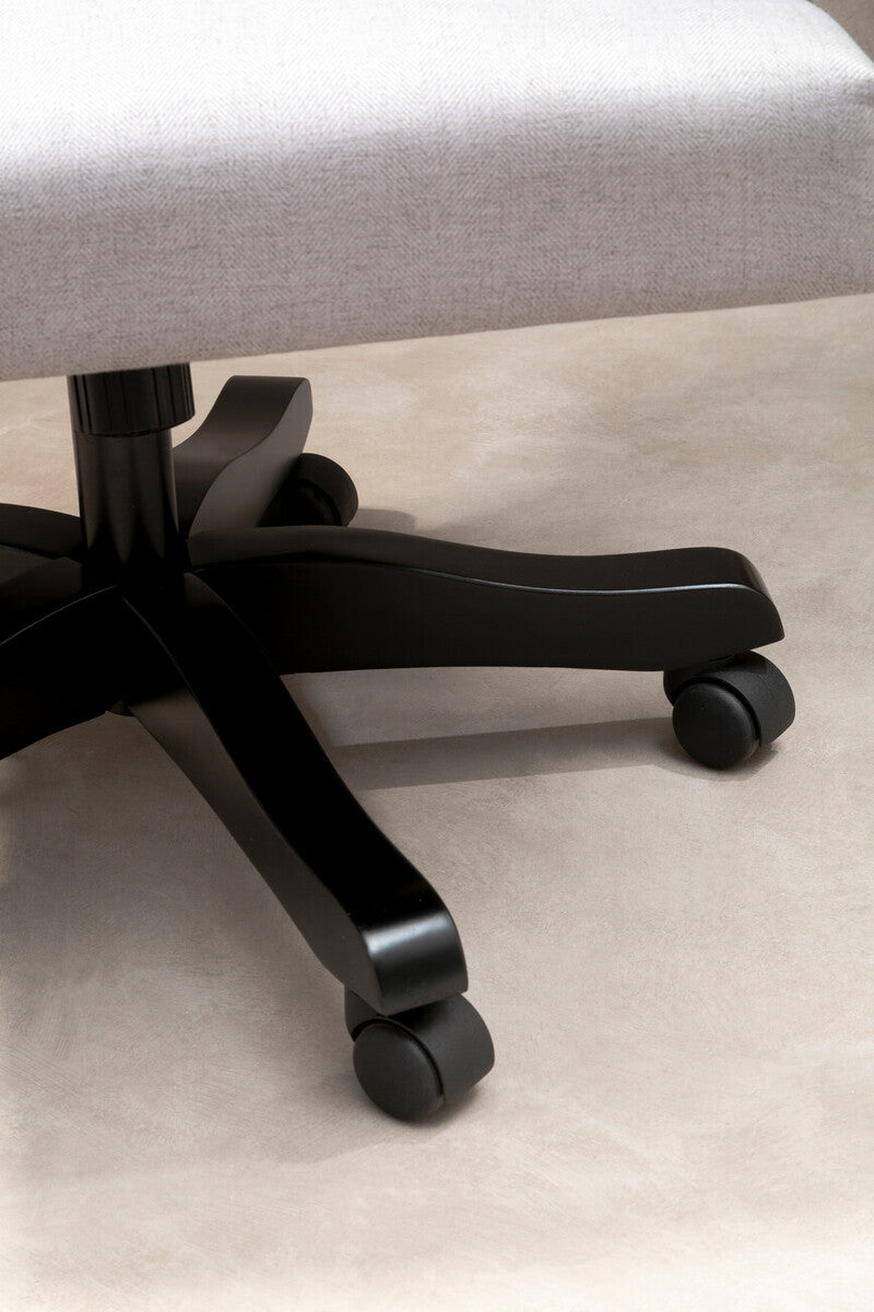 Grey Fabric Home Office Chair