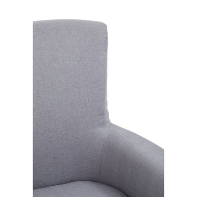 Grey Fabric Home Office Chair