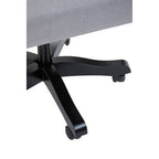 Grey Fabric Home Office Chair