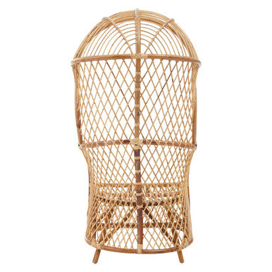 Natural Rattan High Back Chair