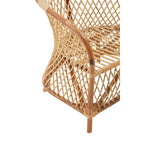 Natural Rattan High Back Chair