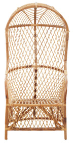 Natural Rattan High Back Chair