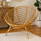 Papasan Natural Rattan Chair