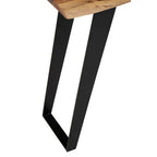 Natural Acacia Wood Live Edge Console Table
