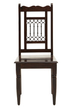 Dark Sheesham Wood Dining Chair
