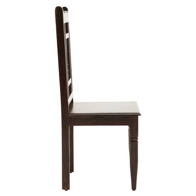 Dark Sheesham Wood Dining Chair