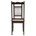 Dark Sheesham Wood Dining Chair